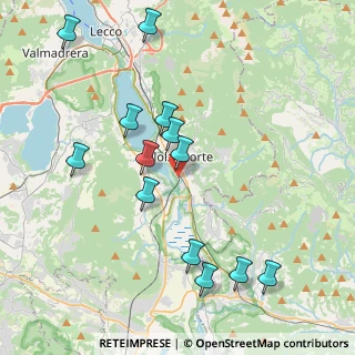 Mappa Via Padri Serviti, 23801 Calolziocorte LC, Italia (4.20615)