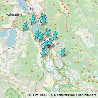 Mappa Via Padri Serviti, 23801 Calolziocorte LC, Italia (2.795)
