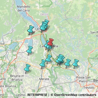 Mappa Via Padri Serviti, 23801 Calolziocorte LC, Italia (6.55389)