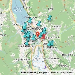Mappa Via Padri Serviti, 23801 Calolziocorte LC, Italia (1.324)