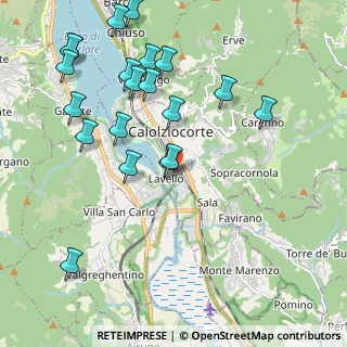Mappa Via Padri Serviti, 23801 Calolziocorte LC, Italia (2.349)