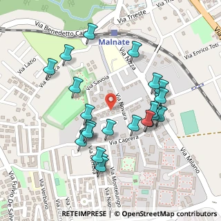 Mappa Via Don Luigi Sturzo, 21046 Malnate VA, Italia (0.22083)