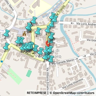 Mappa Via Roma, 30025 Fossalta di Portogruaro VE, Italia (0.1)
