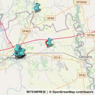 Mappa Via Camillo Benso Conte di Cavour, 30026 Portogruaro VE, Italia (5.38667)
