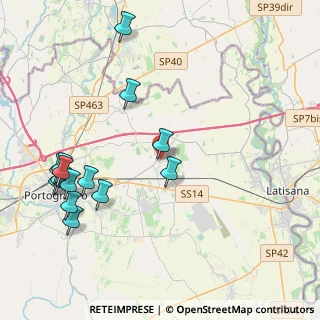 Mappa Via Camillo Benso Conte di Cavour, 30026 Portogruaro VE, Italia (4.81429)