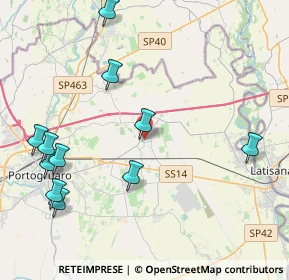 Mappa Via Camillo Benso Conte di Cavour, 30026 Portogruaro VE, Italia (4.86727)