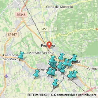 Mappa Via Castelli, 31044 Montebelluna TV, Italia (2.48333)
