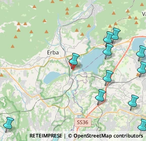 Mappa Lurago D'erba, 22046 Merone CO, Italia (5.93417)