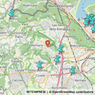 Mappa Cascina Arcissa, 22070 Montano Lucino CO, Italia (3.42727)