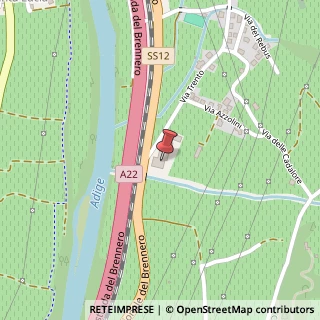 Mappa Via Trento, 114, 38061 Ala, Trento (Trentino-Alto Adige)