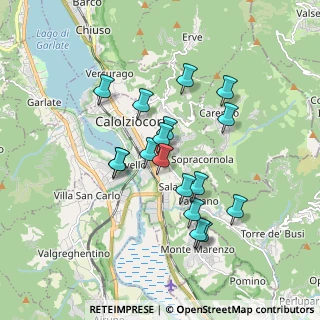 Mappa Via Tiziano Vecellio, 23801 Calolziocorte LC, Italia (1.51)