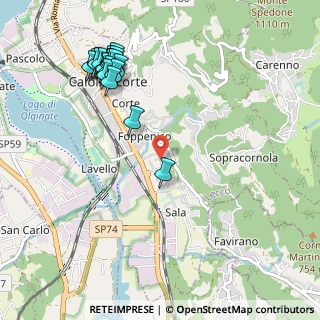 Mappa Via Tiziano Vecellio, 23801 Calolziocorte LC, Italia (1.2045)