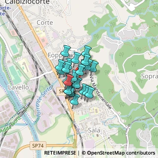 Mappa Via Tiziano Vecellio, 23801 Calolziocorte LC, Italia (0.22593)