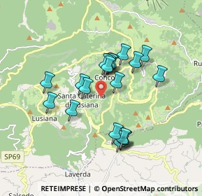 Mappa Contrà, 36062 Lusiana Conco VI, Italia (1.4805)