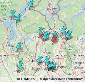 Mappa Via Bruno Buozzi, 21046 Malnate VA, Italia (16.496)