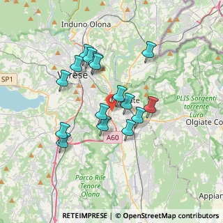Mappa Via Buozzi, 21046 Malnate VA, Italia (3.07313)