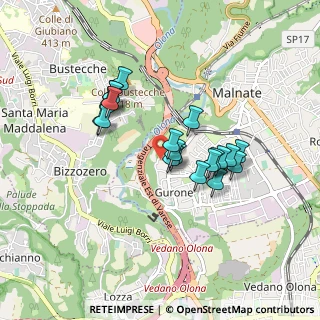 Mappa Via Buozzi, 21046 Malnate VA, Italia (0.7055)