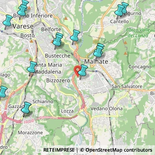 Mappa Via Buozzi, 21046 Malnate VA, Italia (3)