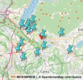 Mappa Via Poladra, 22030 Lipomo CO, Italia (3.53214)
