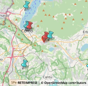 Mappa Via Poladra, 22030 Lipomo CO, Italia (5.37818)