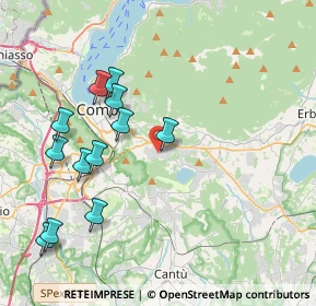 Mappa Via Poladra, 22030 Lipomo CO, Italia (4.20583)