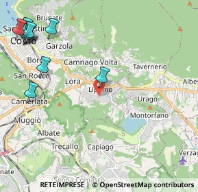 Mappa Via Poladra, 22030 Lipomo CO, Italia (3.13364)