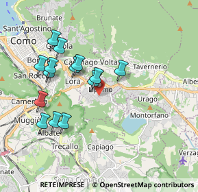 Mappa Via Poladra, 22030 Lipomo CO, Italia (1.80143)
