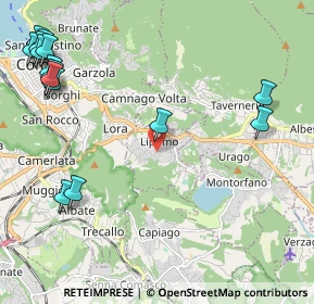 Mappa Via Poladra, 22030 Lipomo CO, Italia (3.00267)
