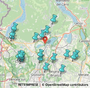 Mappa Via VIII Marzo, 22046 Merone CO, Italia (8.8145)