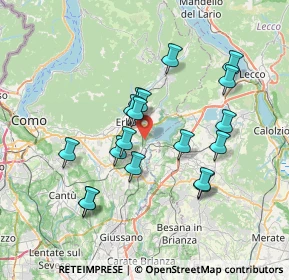 Mappa Via VIII Marzo, 22046 Merone CO, Italia (6.48278)