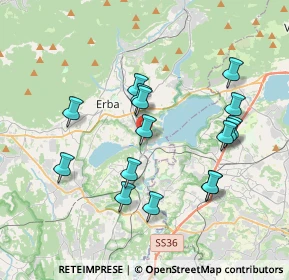 Mappa Via VIII Marzo, 22046 Merone CO, Italia (3.60813)