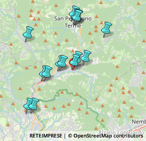 Mappa Via xxv aprile, 24019 Zogno BG, Italia (3.63867)