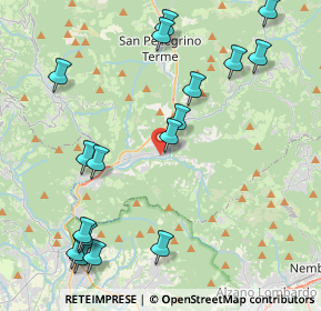 Mappa Via xxv aprile, 24019 Zogno BG, Italia (4.96176)