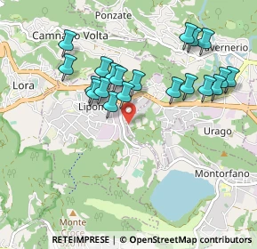 Mappa Via G. Morandi, 22038 Tavernerio CO, Italia (0.9185)