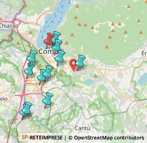 Mappa Via ai Ronchi, 22030 Lipomo CO, Italia (3.99083)