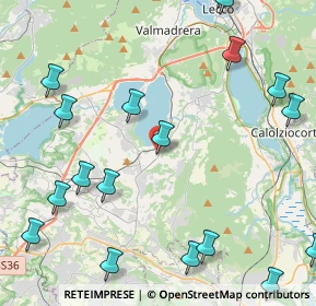 Mappa Via Vittorio Veneto, 23848 Oggiono LC, Italia (6.0695)