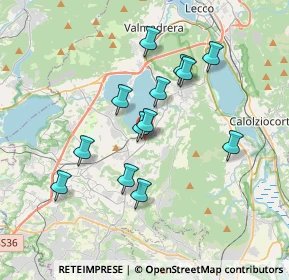Mappa Via Vittorio Veneto, 23848 Oggiono LC, Italia (3.18)