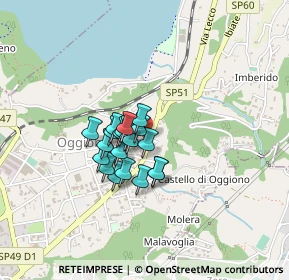 Mappa Via Vittorio Veneto, 23848 Oggiono LC, Italia (0.259)