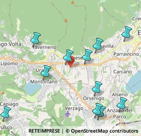 Mappa Via Luciano Manara, 22032 Albese Con Cassano CO, Italia (2.41818)