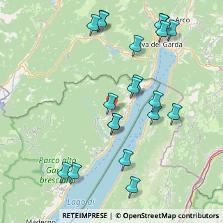 Mappa Via Croce, 25010 Tremosine sul Garda BS, Italia (9.2885)