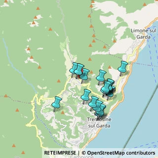 Mappa Via Croce, 25010 Tremosine sul Garda BS, Italia (1.571)