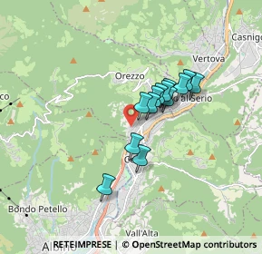 Mappa Via dei Broli, 24025 Gazzaniga BG, Italia (1.17154)