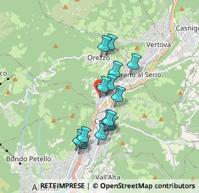 Mappa Via dei Broli, 24025 Gazzaniga BG, Italia (1.38286)