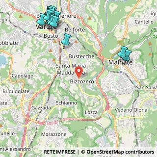 Mappa Via Ruggero Settimo, 21100 Varese VA, Italia (3.13111)