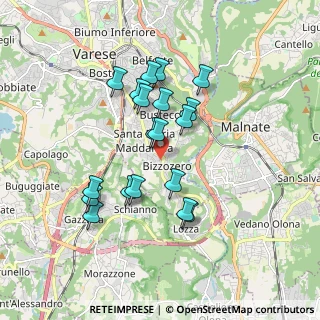 Mappa Via Ruggero Settimo, 21100 Varese VA, Italia (1.57)