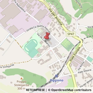 Mappa Via P. de Coubertin, 2, 23848 Oggiono, Lecco (Lombardia)