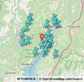 Mappa Via Combattenti, 25010 Tremosine sul Garda BS, Italia (11.21)