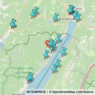 Mappa Via Combattenti, 25010 Tremosine sul Garda BS, Italia (9.9075)