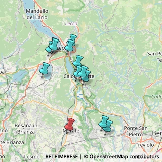 Mappa Via Fratelli Bonacina, 23801 Calolziocorte LC, Italia (6.71769)