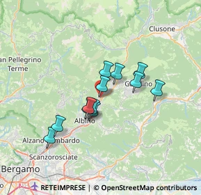 Mappa Via Battisti, 24025 Gazzaniga BG, Italia (5.09833)